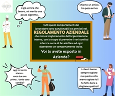 REGOLAMENTO AZIENDALE: L'IMPORTANZA DELL'ESPOSIZIONE IN AZIENDA 